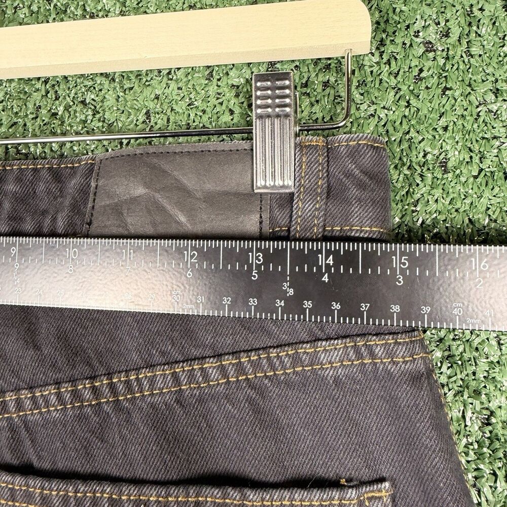 Cotton On Women's carpenter jeans in Black with Contrast Stitching - Picture 5 of 8